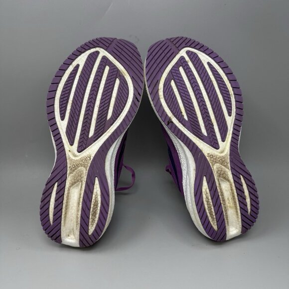Saucony Triumph 21 Womens 11 Shoes Purple Running Walking Sneaker S10881-32 - Picture 9 of 10